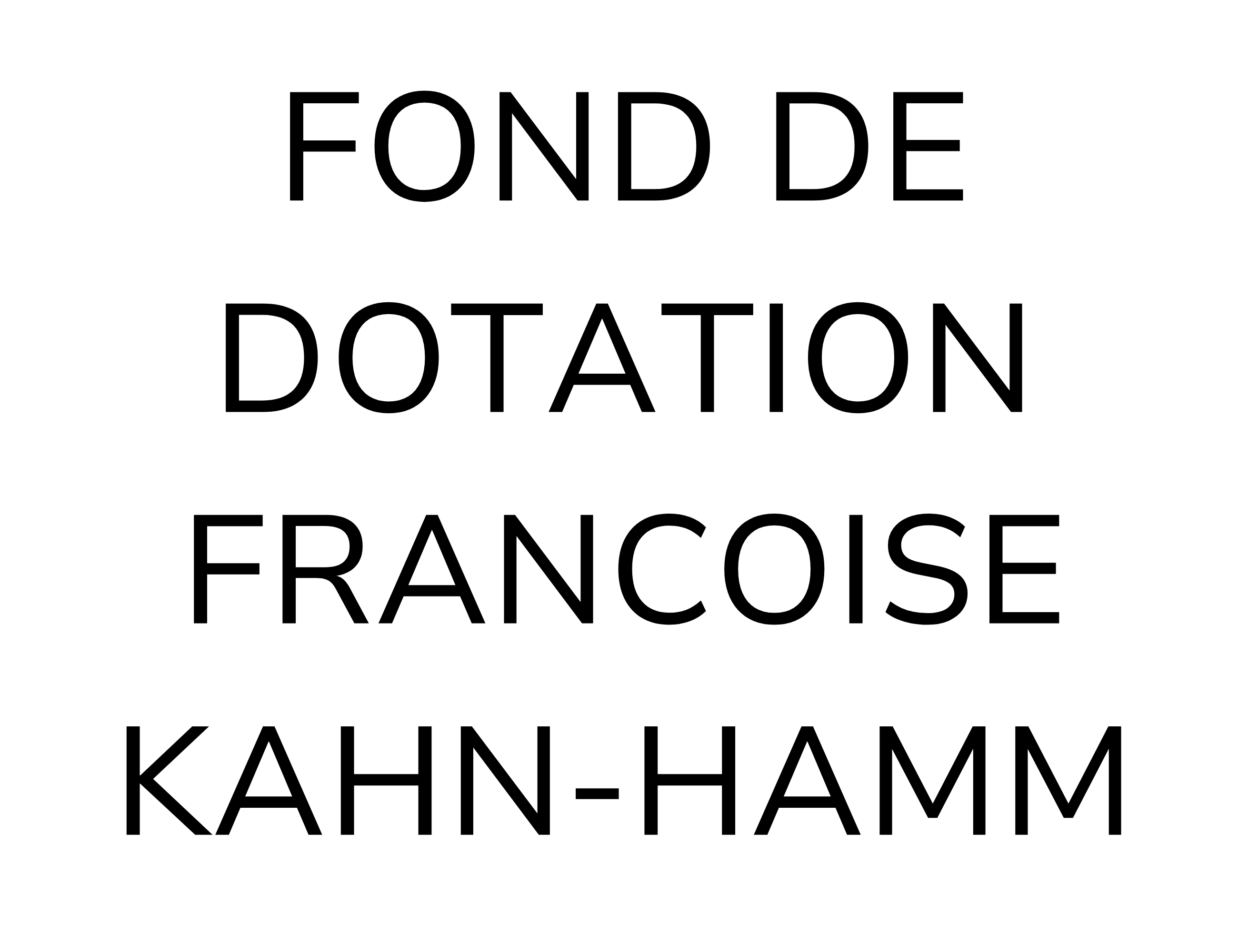 Logo Fond Françoise Kahn